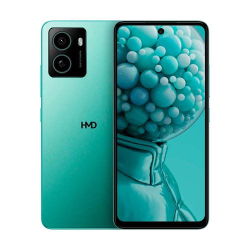 HMD Pulse+ - 4G smartphone - double SIM - RAM 4 Go / Mémoire interne 128 Go - microSD slot - 6.56 - 1612 x 720 pixels (90 Hz) - 2x caméras arrière 50 MP - front camera 8 MP - vert glacier