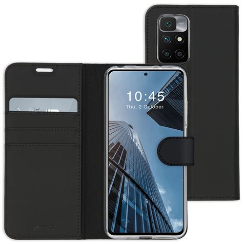 Étui de téléphone portefeuilWallet Xiaomi Redmi 10 - Noir Accezz