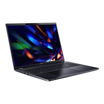 Acer TravelMate P4 16 TMP416-52G - Intel Core i7 - 1355U / jusqu'à 5 GHz - Win 11 Pro - GF RTX 2050 - 32 Go RAM - 1.024 To SSD - 16" IPS 1920 x 1200 - 802.11a/b/g/n/ac/ax (Wi-Fi 6E) - bleu ardoise - clavier : Suisse Allemand