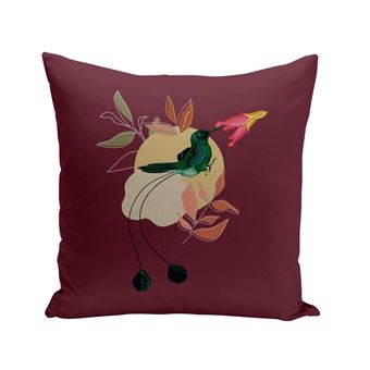Coussin Déco 40x40 Cm Good Vibes – Housse Ultra Douce En Polyester | Impression écologique En France | Motif Bonne Humeur Et Style Cool