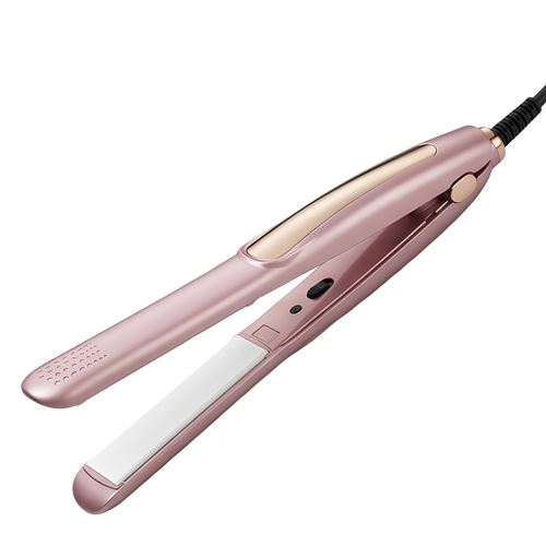 Fer &agrave; Lisser et &agrave; Boucler en C&eacute;ramique Tourmaline 25W avec Temp&eacute;rature R&eacute;glable Rose