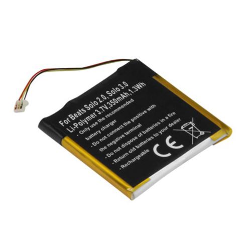 Batterie pour Casques Beats Solo 2.0 / Solo 3.0 Li-polymère