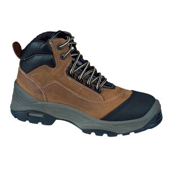 Chaussures De Sécurité Lemaitre Daytona S3 SRC - Haute - Noir/Marron - Taille 43