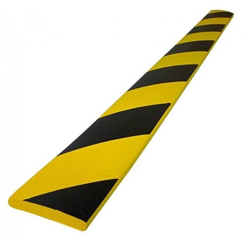 VISO PU5020 NJ Profilé de protection noir/jaune (L x l x H) 750 x 60 x 10 mm