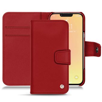 Coque IPhone 11 Pro Noreve – Cuir Patiné Fauve – Luxe – Intérieur/extérieur Cuir