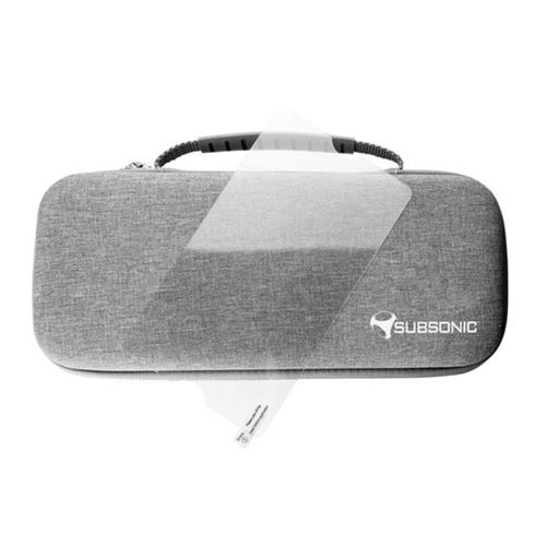 Pack Sacoche Subsonic + Protection d'écran en verre trempé pour PS5 Portal Gris