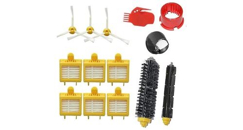 Accessoires de robot de balayage brosse latérale de à rouleau haipa filtre set pour irobot 700 series