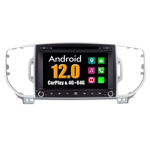 Autoradio Multimédia RoverOne Android 4Go RAM 64Go ROM GPS pour Kia Sportage 2016 2017