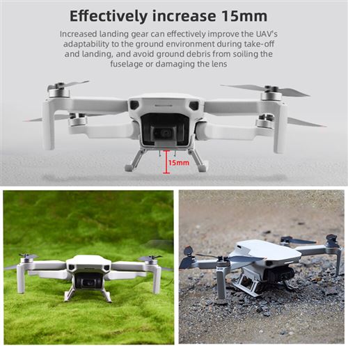 Extensions Hauteur Trains d'Atterrissage pour drone DJI Mini 4 Pro - Maison  Du Drone