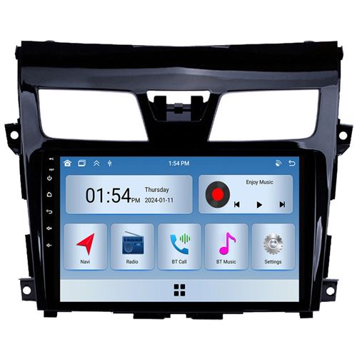 Radio GPS Voiture RoverOne® Écran Tactile Stéréo 2 Din pour Nissan Teana J33 3 2013-2015 6Go RAM 128Go ROM