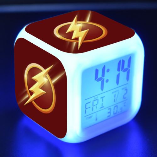 Réveil enfant LED Multifonctionnel Coloré - The Flash Season 4 #1