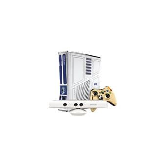 Console Xbox 360 320 Go Microsoft + capteur Kinect + Star Wars Kinect - 1