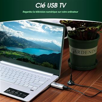 Clé USB TV Décodeur TNT HD pour PC & Tablettes - August DVB-T210 Récepteur  & Enregistreur Télévision Numérique Tuner TV sur PC - Compatible Ordinateur  Windows 11 / 10 / 8 / 7 - Décodeur TNT - Achat & prix