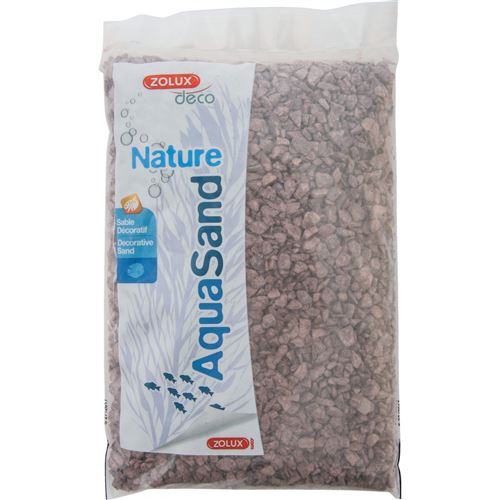 Comparer les prix de sol décoratif. 2-6 mm, naturel grès rouge AquaSand . 1 kg. pour aquarium. - zolux - ZO-346406