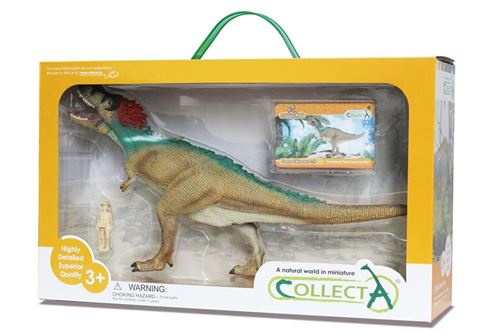 Collecta préhistoire : Tyrannosaure Rex Deluxe Window Box 27 cm vert