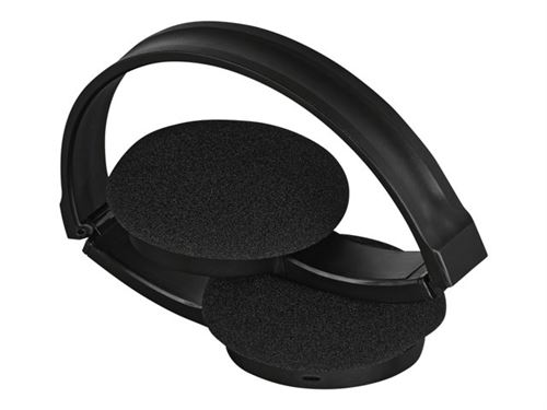 Thomson WHP-6005BT - Koptelefoon met micro - op oor - Bluetooth - draadloos - zwart