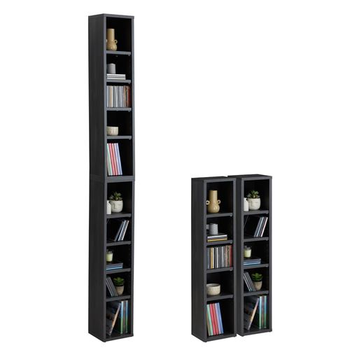 Etageres Modulables Musique Pour Cd Et Dvd Lot De 2 Meubles De