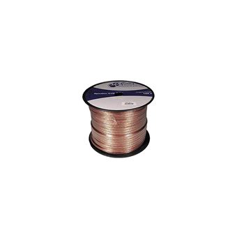 BLca 50m - 2 x 2.5mm² - Câble Audio pour Enceintes - Câble HP haut