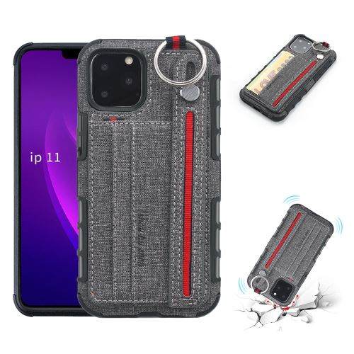 Coque de protection Multifonctionnel pour Apple iPhone 11 6.1 - Gris