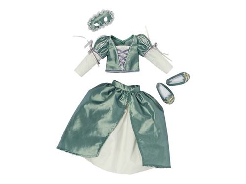 A Girl for All Time - Matilda's Masked Ballgown - groen, crème