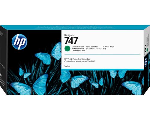 Hp Vert 747 300Ml Cartouche D'encre - Cartouches D'encre (, W3z71a W3z72a X9d24a, P2v84a, A Jet D'encre Thermique, 300 Ml) - Neuf - Image 3
