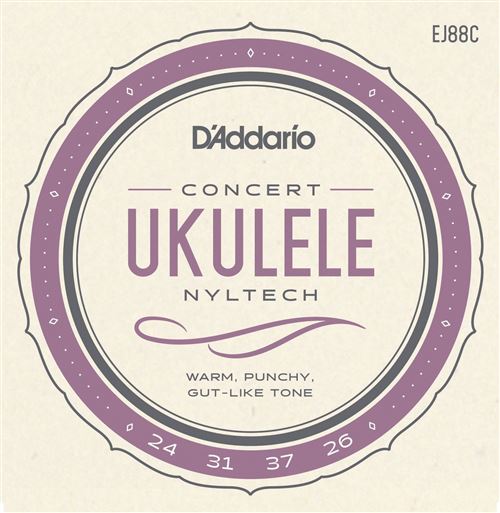 Daddario D'addario And Co Ej88c Nyltech Ukulélé Strings Concert Cordes Pour Ukulélé - Image 1