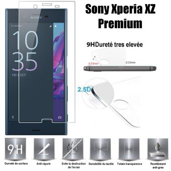 Xperia XZ Premium Vitre protection d'ecran en verre trempé incassable  Tempered Glass (Lot de 2) pour Sony Xperia XZ Premium - Protection d'écran  pour smartphone - Achat & prix | fnac
