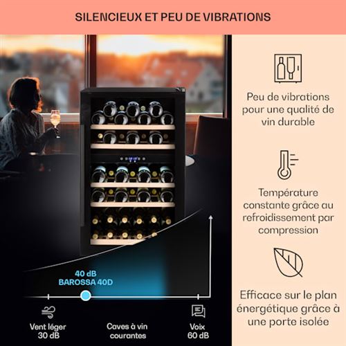 180 Sur Klarstein Barossa 40d Cave A Vin De Conservation 135l