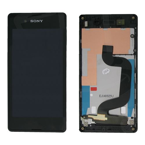 Ecran tactile + LCD noir de remplacement avec contour pour Sony Xperia E3 (D2202 / D2203 / D2206 / D2243)