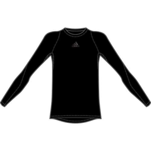 T-shirt junior adidas Soccer 11/12 ans Noir