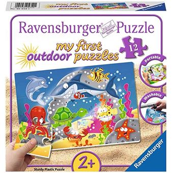 Puzzle 12 pièces Ravensburger Amusant monde sous-marin