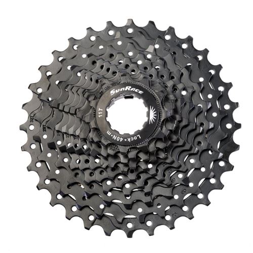Cassette d'indexation SunRace RS3 11 vitesses 11-32 dents, noir