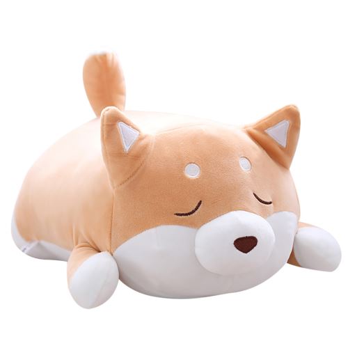 Peluche Doux Oreiller Poupée Cartoon Doggo Mignon Shiba Inu 55Cm BZ740
