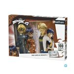 Puzzle 100 pièces - Adrien et Marinette