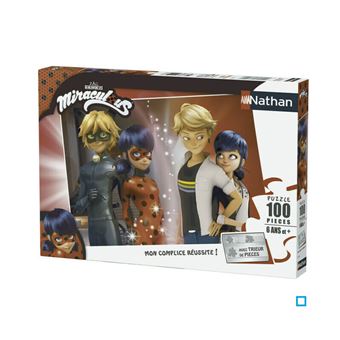 Puzzle 100 pièces - Adrien et Marinette