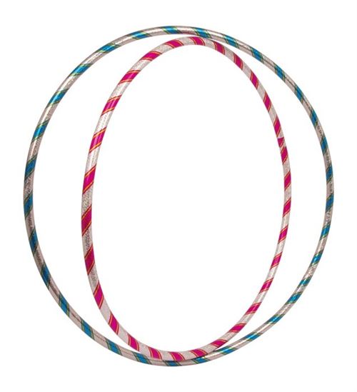 Small Foot GLITTER Hula Hoop SET: rose et bleu 71 CM 66 CM