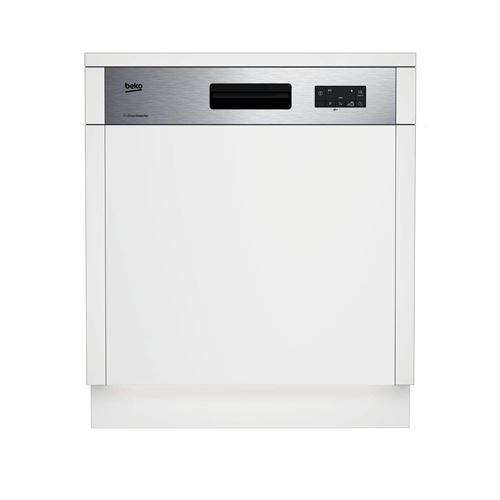 BEKO  DSN15420X - Lave-vaisselle - int&eacute;grable - Niche - largeur : 60 cm - profondeur : 57 cm - hauteur : 82 cm - acier inoxydable 