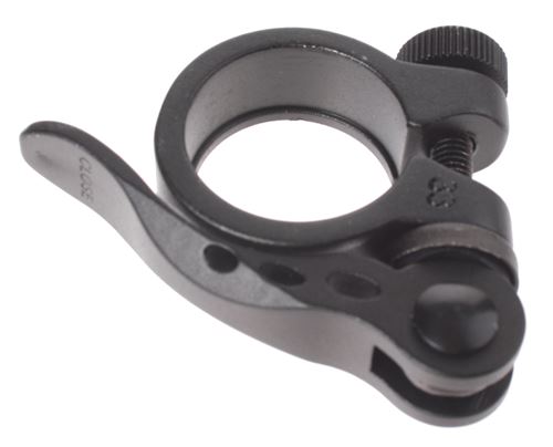 VWP zadelklempen avec libération rapide 31,8 mm aluminium noir mat