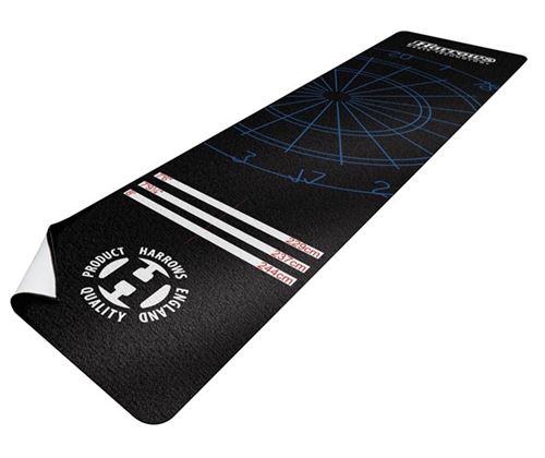 Harrows tapis de fléchettes 300 x 65 cm nylon/latex noir