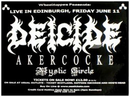 DEICIDE - 102x76 cm - AFFICHE / POSTER