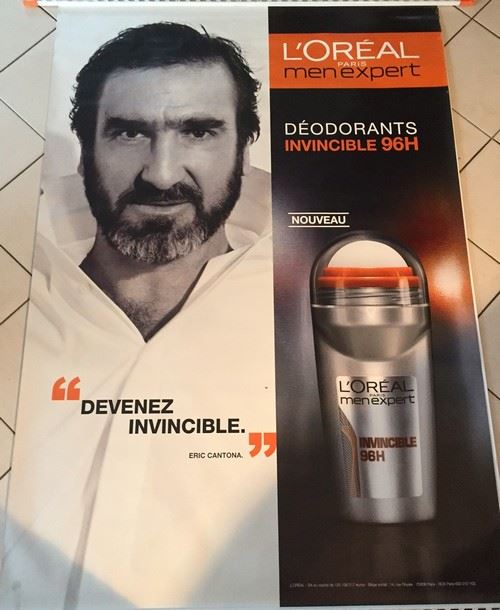Eric CANTONA - 120x175 cm - AFFICHE / POSTER
