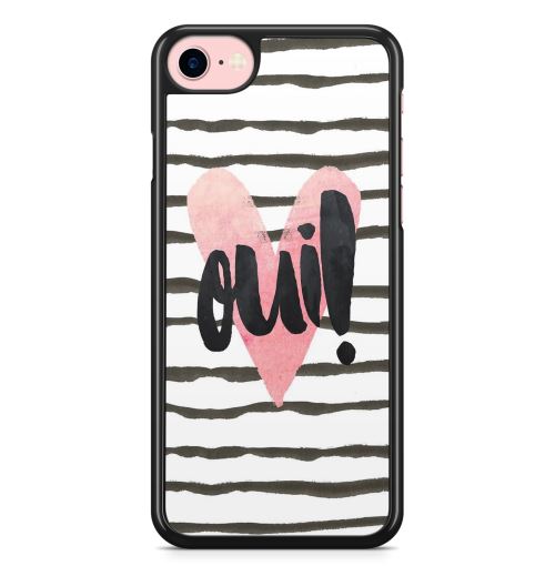 Coque Fifrelin pour iPhone 7 et iPhone 8 Oui Coeur Art