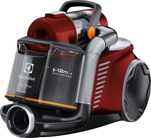 Electrolux euf8animal aspirateur sans sac Ultraflex, système Motion Control, Hygiene Filter 12, Chilli Red