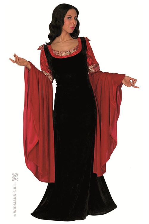 Costume princesse medievale velours m