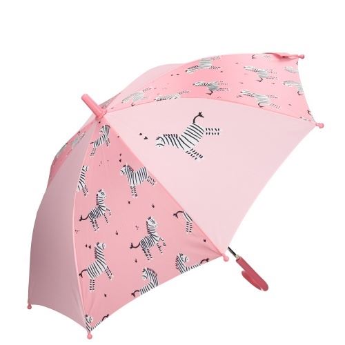 Kidzroom parapluie Fearless zebras 44 cm rose/violet