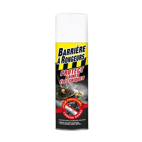 barriere a rongeurs film de protection pour gaines électriques en aérosol - 400 ml