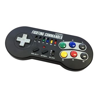 Manette PS4 filaire Hori Fighting Commander Noir