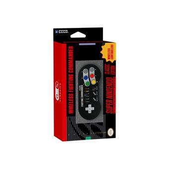 Manette PS4 filaire Hori Fighting Commander Noir