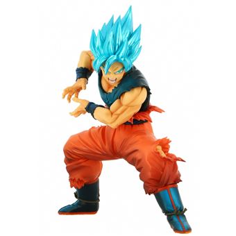Figurine Dragon Ball Super Maximatic Son Goku Super Saiyan God bleu version 2 20 cm