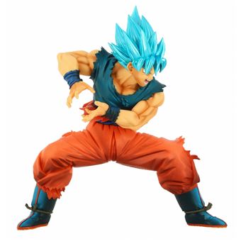 Figurine Dragon Ball Super Maximatic Son Goku Super Saiyan God bleu version 2 20 cm